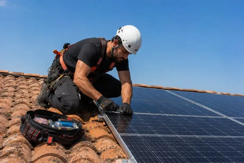 Maintenance et monitoring de panneaux solaires à Heiligenberg