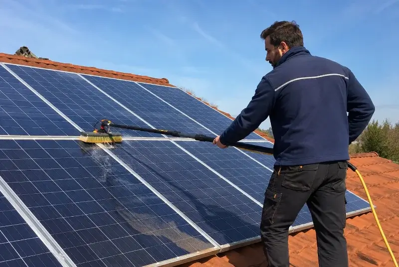 Nettoyage et entretien de panneaux solaires à Heiligenberg